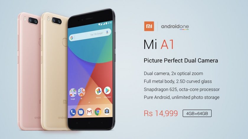 Xiaomi Mi A1, el primer Android One de Xiaomi es oficial